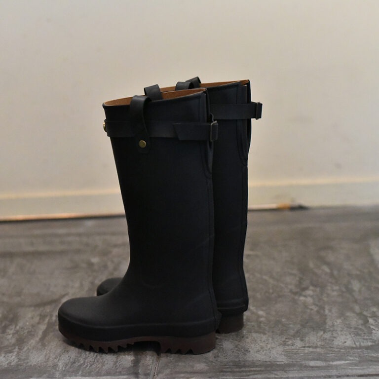 ダイイチラバー　RAKA 黒×黒　24センチ Daiichi Rubber「RAKA」 | uminoschole