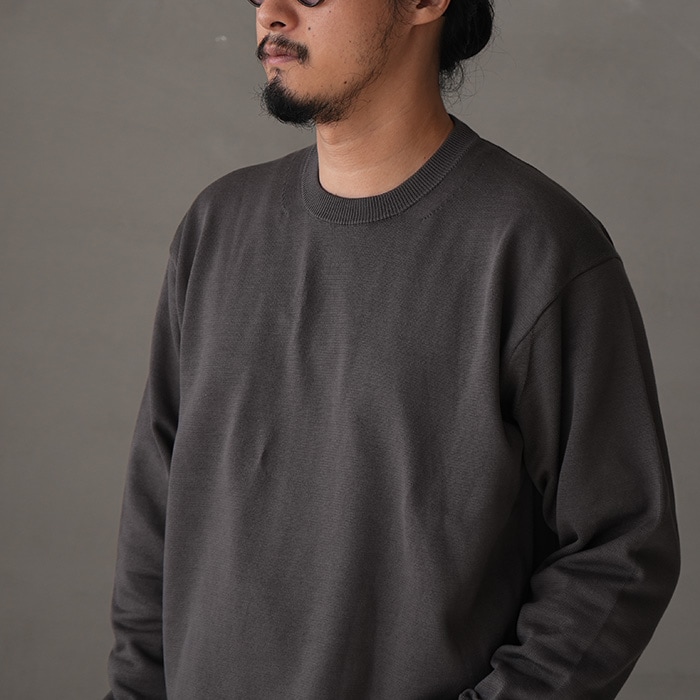 40%OFF】(bn-25sm-014)/ BATONER(バトナー)/THE SEAILAND COTTON CREW
