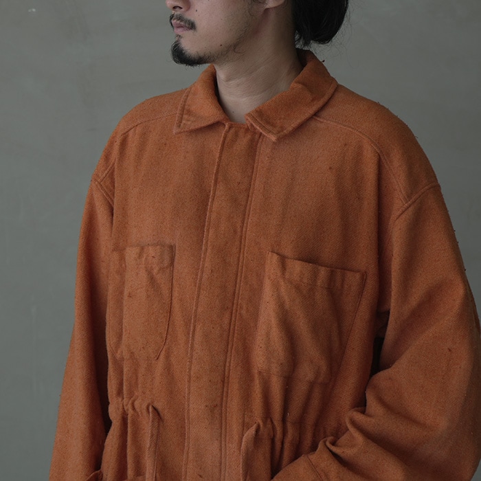 ○(anc-sh41) / ANCELLM (アンセルム) / PILLING SHIRT JACKET