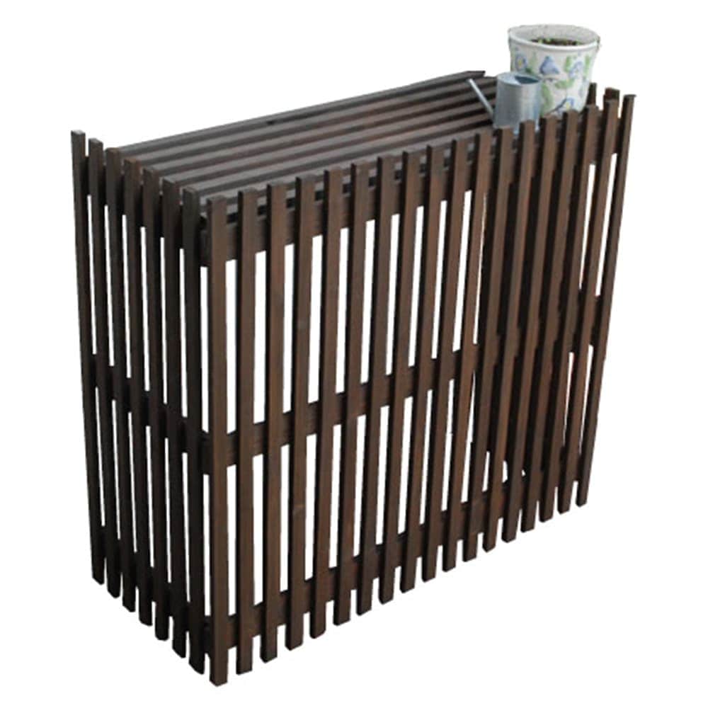 室外機カバー 幅875×奥行365×高さ800mm エアコン室外機 室外機ラック