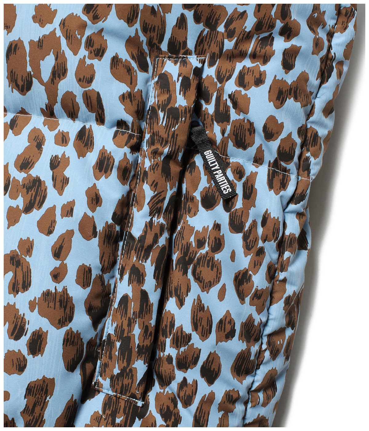 NANGA / LEOPARD DOWN JACKET【BLUE】｜WACKO MARIA｜MELTING POT