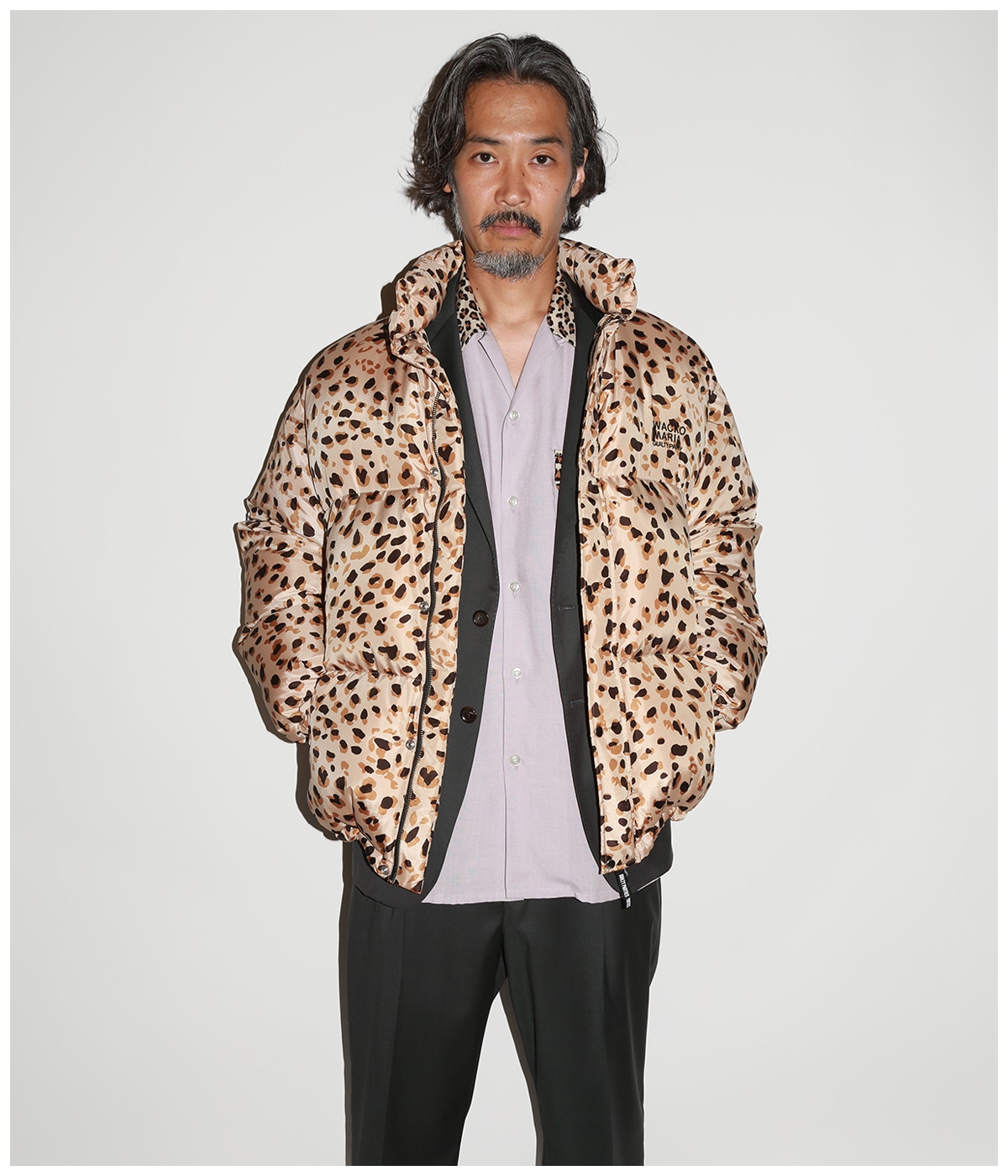 NANGA / LEOPARD DOWN JACKET【BEIGE】｜WACKO MARIA｜MELTING POT