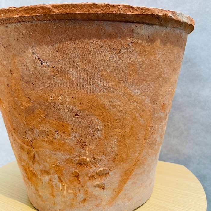 テラコッタ植木鉢 大型 11号 赤土色 モスポットシリーズ ms-400r11e