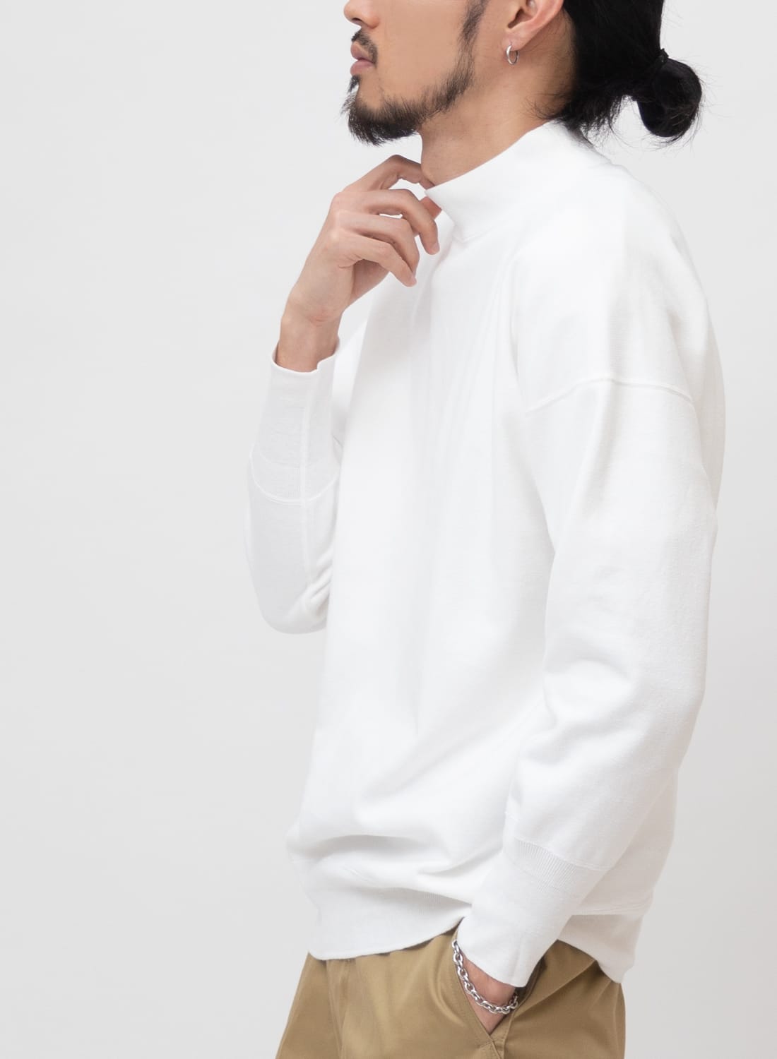 OLDE HOMESTEADER/BOTTLE NECK SWEATER|ラスティック ジャージー