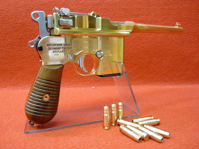 マルシン・発火型金属モデルガン・モーゼルM712徳國製刻印 | モデル