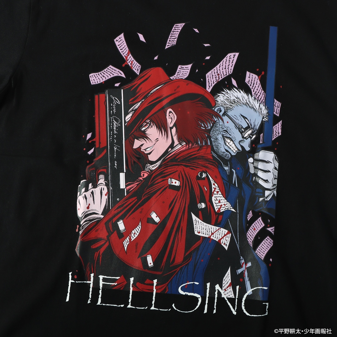 平野耕太☆大博覧會 HELLSING フルカラープリントTシャツ アーカード