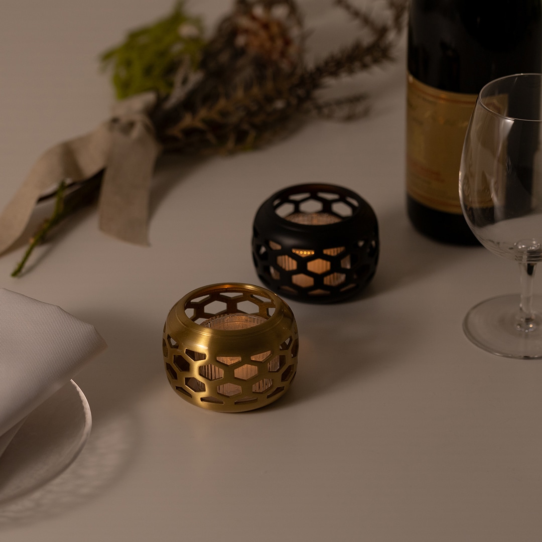 キャンドルカバー - まほろば｜錫製雑貨・酒器の通販は能作オンライン