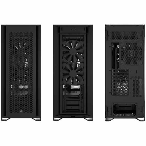 Corsair 7000D AIRFLOW Tempered Glass -ブラック- 高エアフローのため