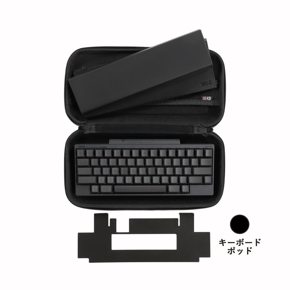 HHKB Professional HYBRID Type-S 英語配列/無刻印「墨」 パーフェクト