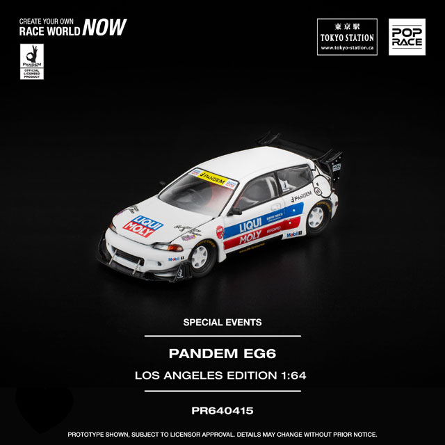 POP RACE x Enigma 1/64 SKYLINE GT-R V8 DRIFT (HAKOSUKA) METALLIC