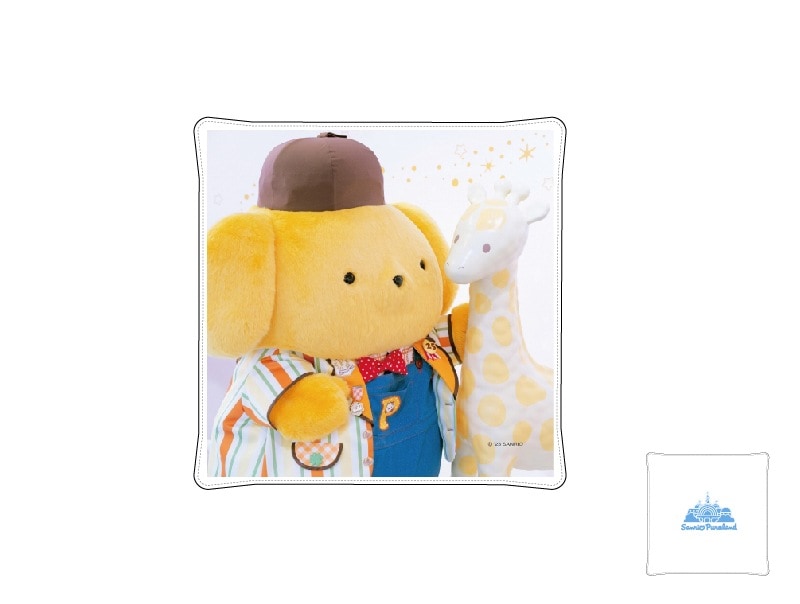 推しキャラ工房】ポムポムプリン キリン【クッション・トートバッグ