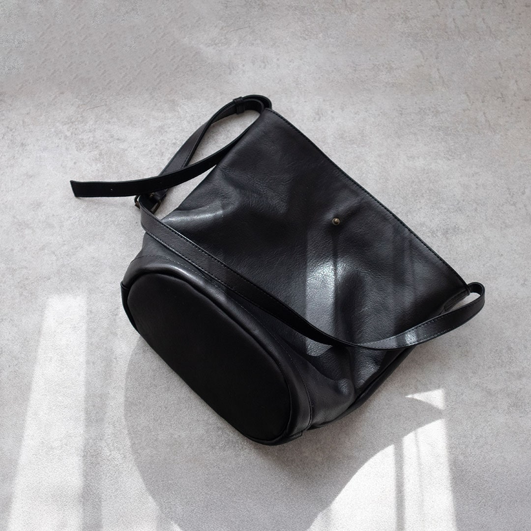 長財布が入る バケツバッグ