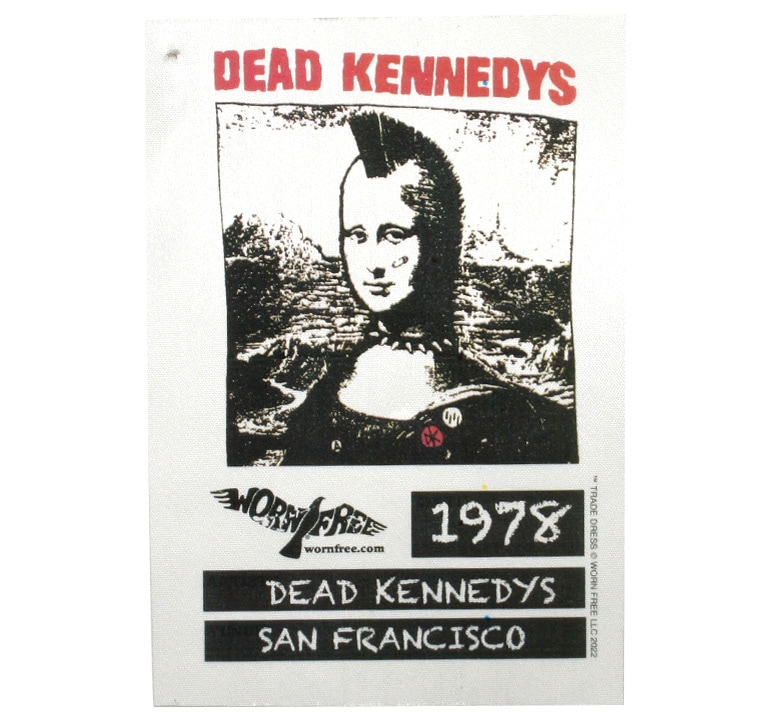 Worn Free] Dead Kennedys / Mona Lisa Tee 2 (Black) | Brands,Worn