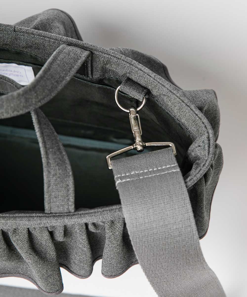 ネイビー（グレー） | bag,navy | setsuko sagittaire