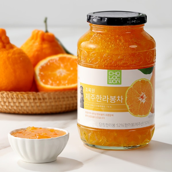 チョロクウォン] 済州 蜂蜜 ハンラボン茶 2kg / お歳暮 伝統茶 健康茶