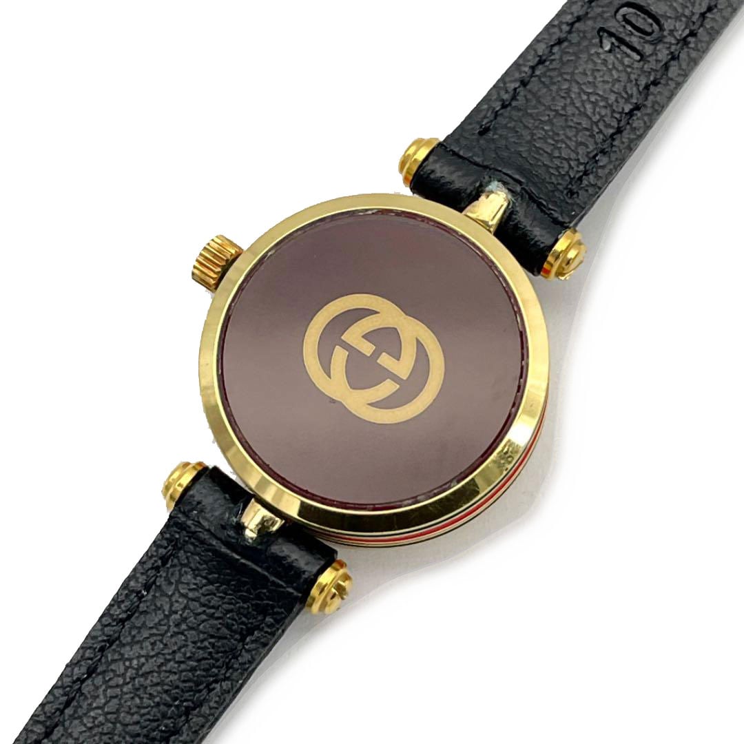 GUCCI グッチ レディース 腕時計 シェリーライン クオーツ リザード