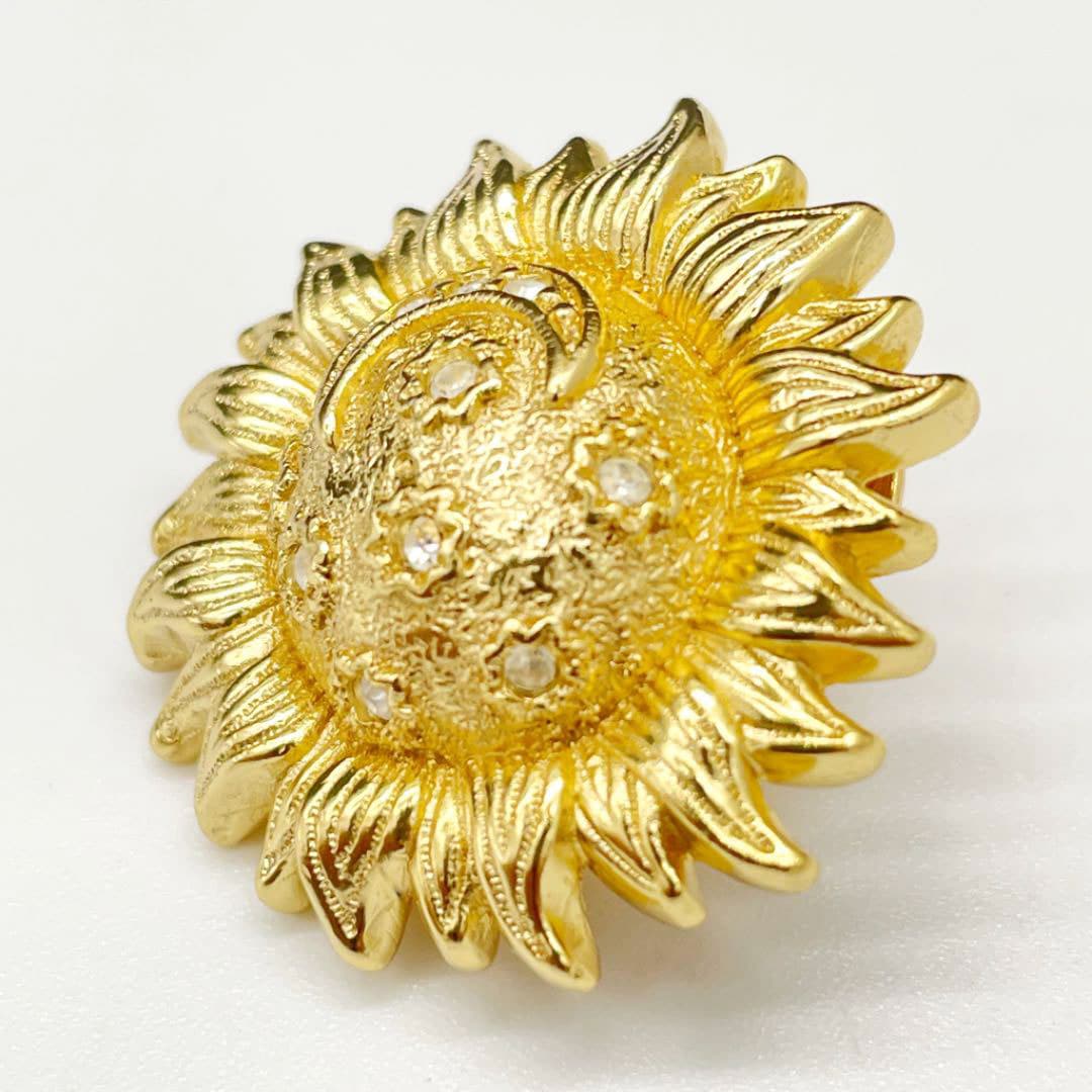 Christian Dior クリスチャン ディオール ピンブローチ サン ムーン