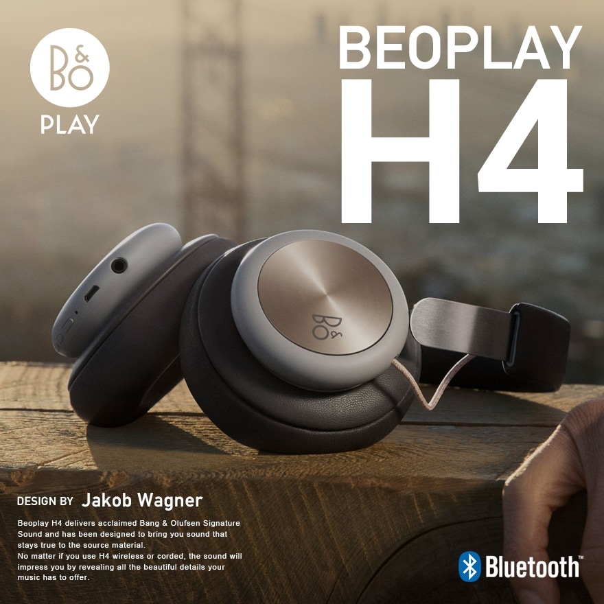 BANG & OLUFSEN】Beoplay H4 2nd Generationワイヤレスヘッドフォン