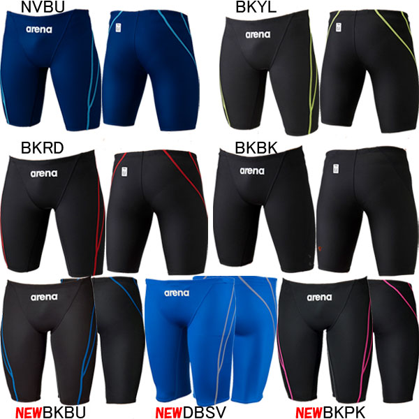 アリーナ(ARENA)男性用 競泳水着 AQUA Xtreme メンズハーフスパッツ