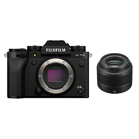 FUJIFILM X-T5 / XC35mmF2レンズキット ブラック | フジフイルムモール