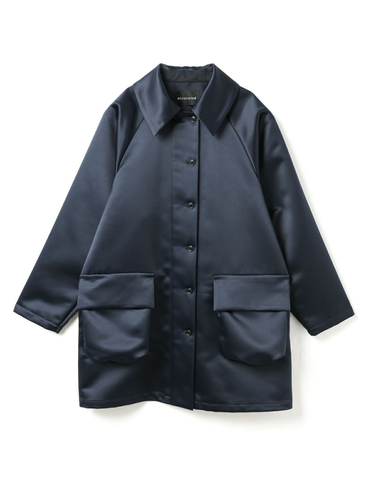 mizuiro ind サテンドルマンコート｜ MARcourt ONLINE STORE
