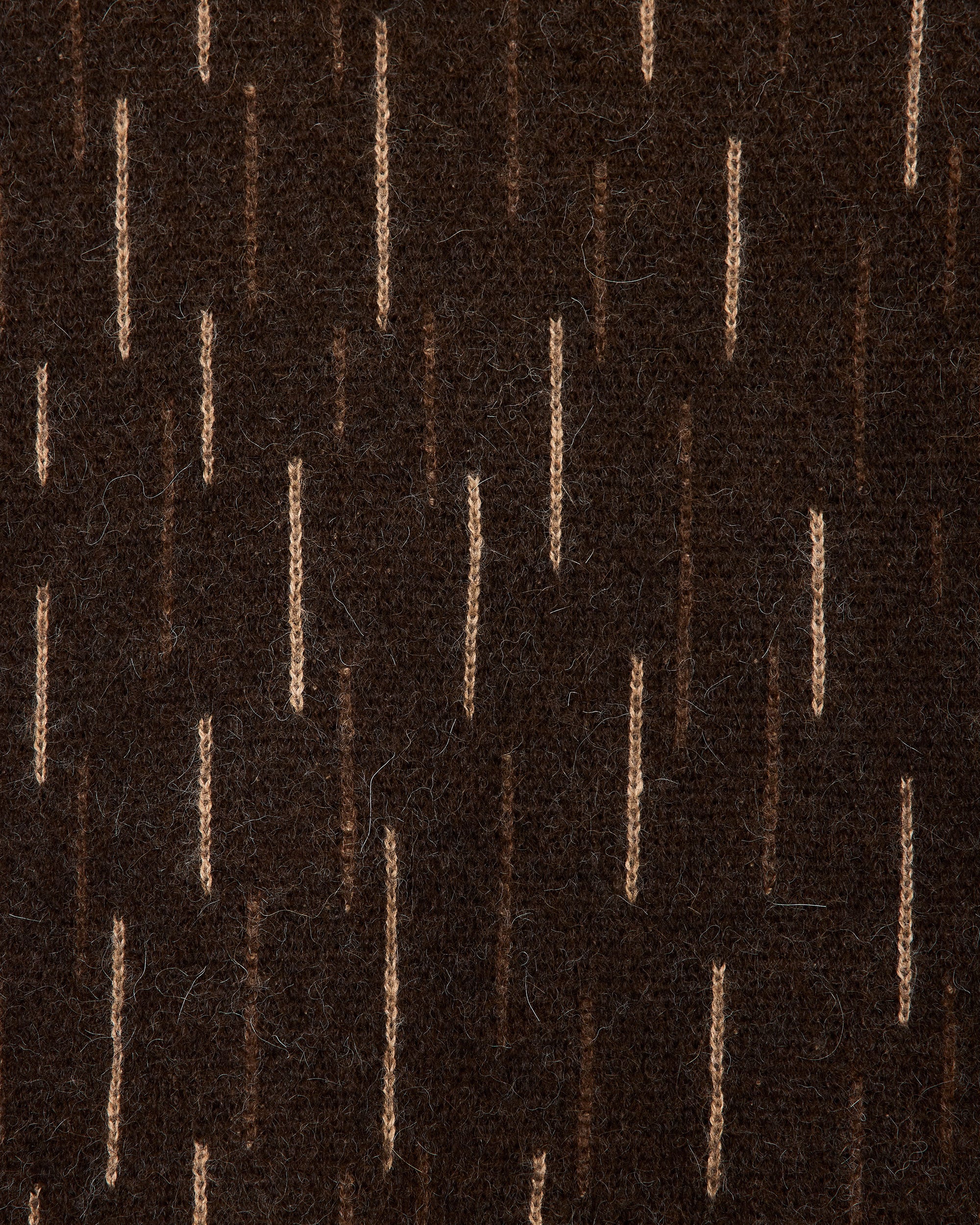 ナチュラルカラーアルパカ / レインドロップパターンジャンパー