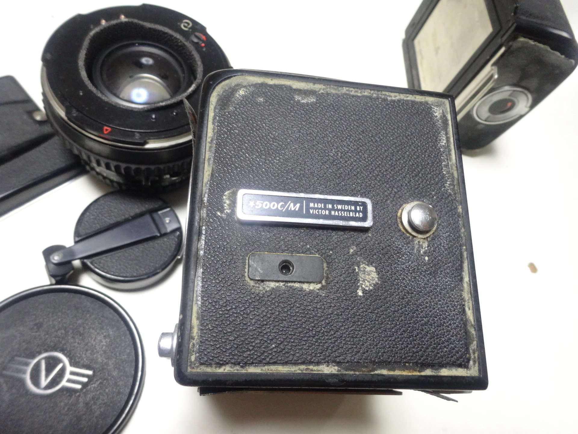 ハッセルブラッド500C/M パーツを分離して点検 : カメラ修理日記