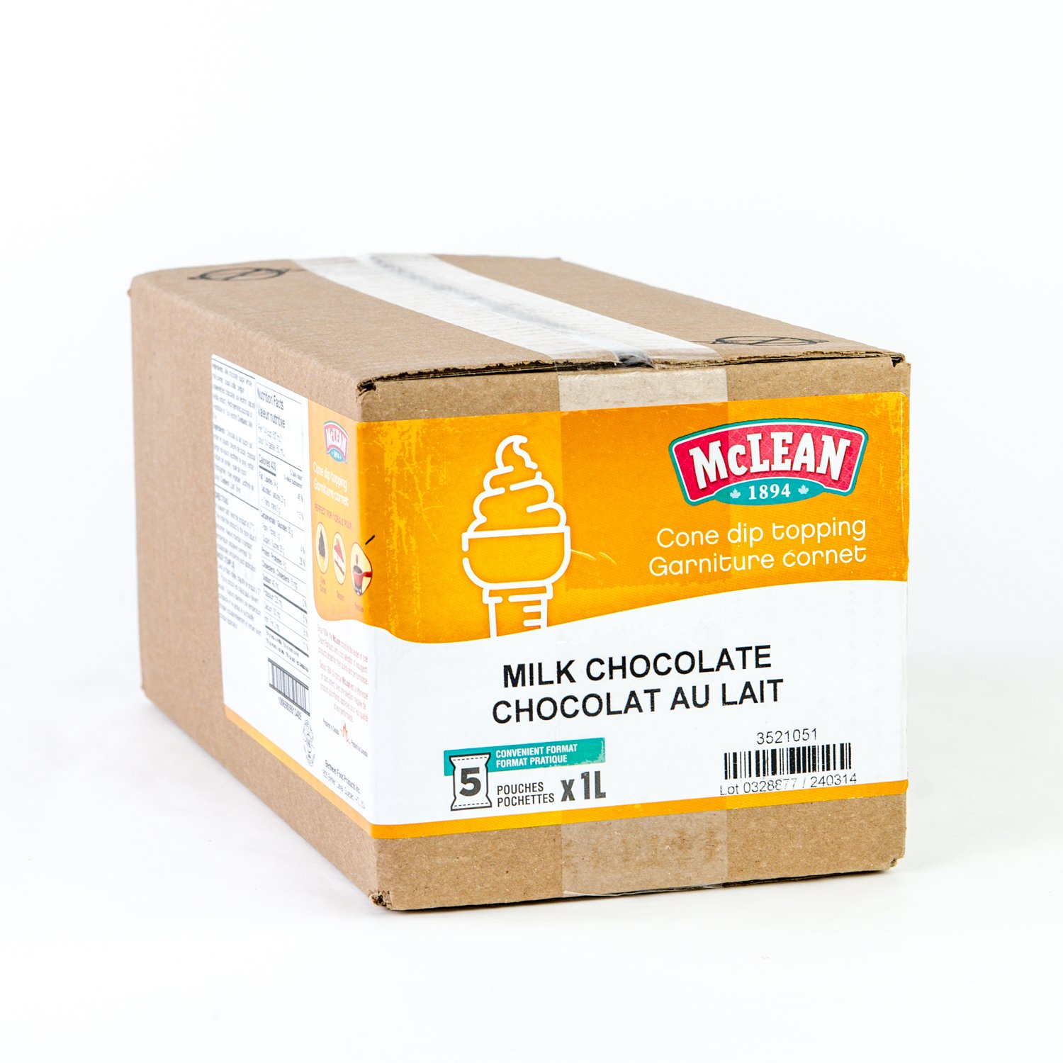 Hot Fudge Sundae Topping 5 x 1 L - Cup topping | Mayrand