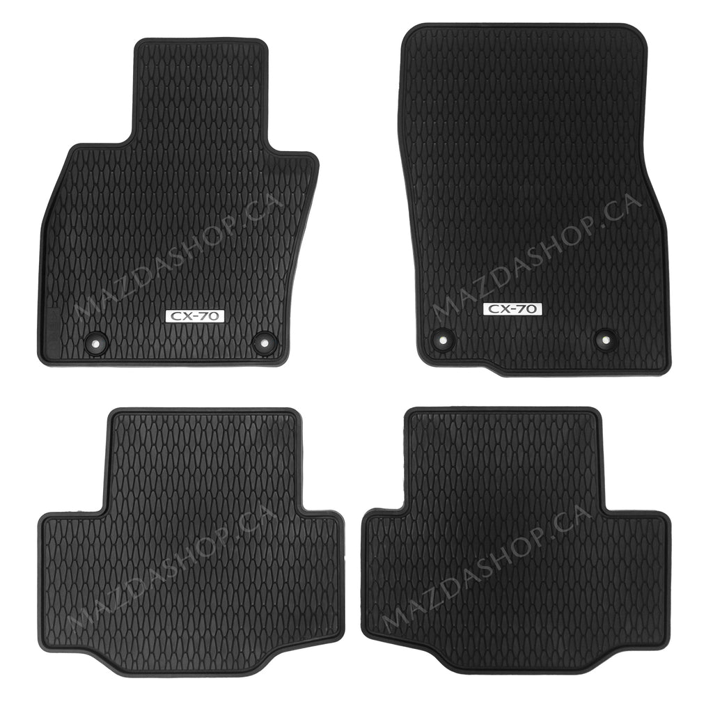 All-Weather Floor Mats | Mazda CX-70 (2025-2026) - MazdaShop