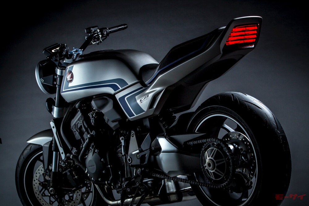 世界初公開「ホンダ CB-Fコンセプト」 モチーフはむしろスペンサーの