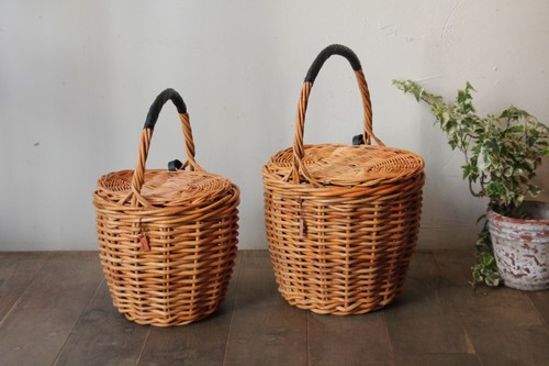 かご・バスケット・雑貨 - menui | 【紅籐 janeかごバッグ ブラック