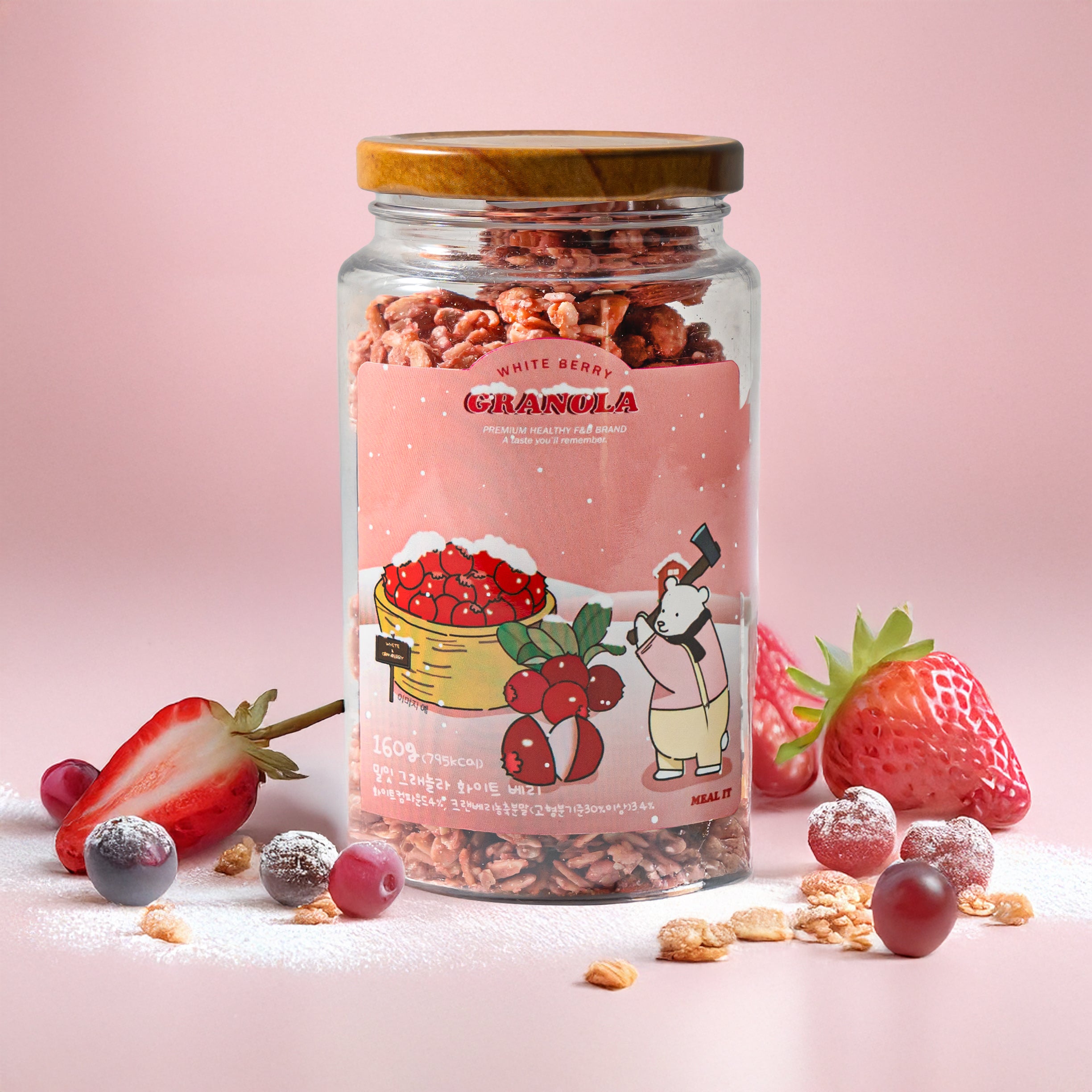 グラノーラ｜アップルシナモン・ホワイトベリー・カカオチョコ