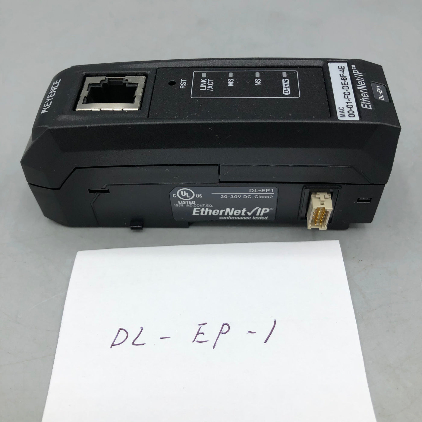 キ－エンス EtherNet/IP対応通信ユニット DL-EP-1 | FA機器、メカトロ