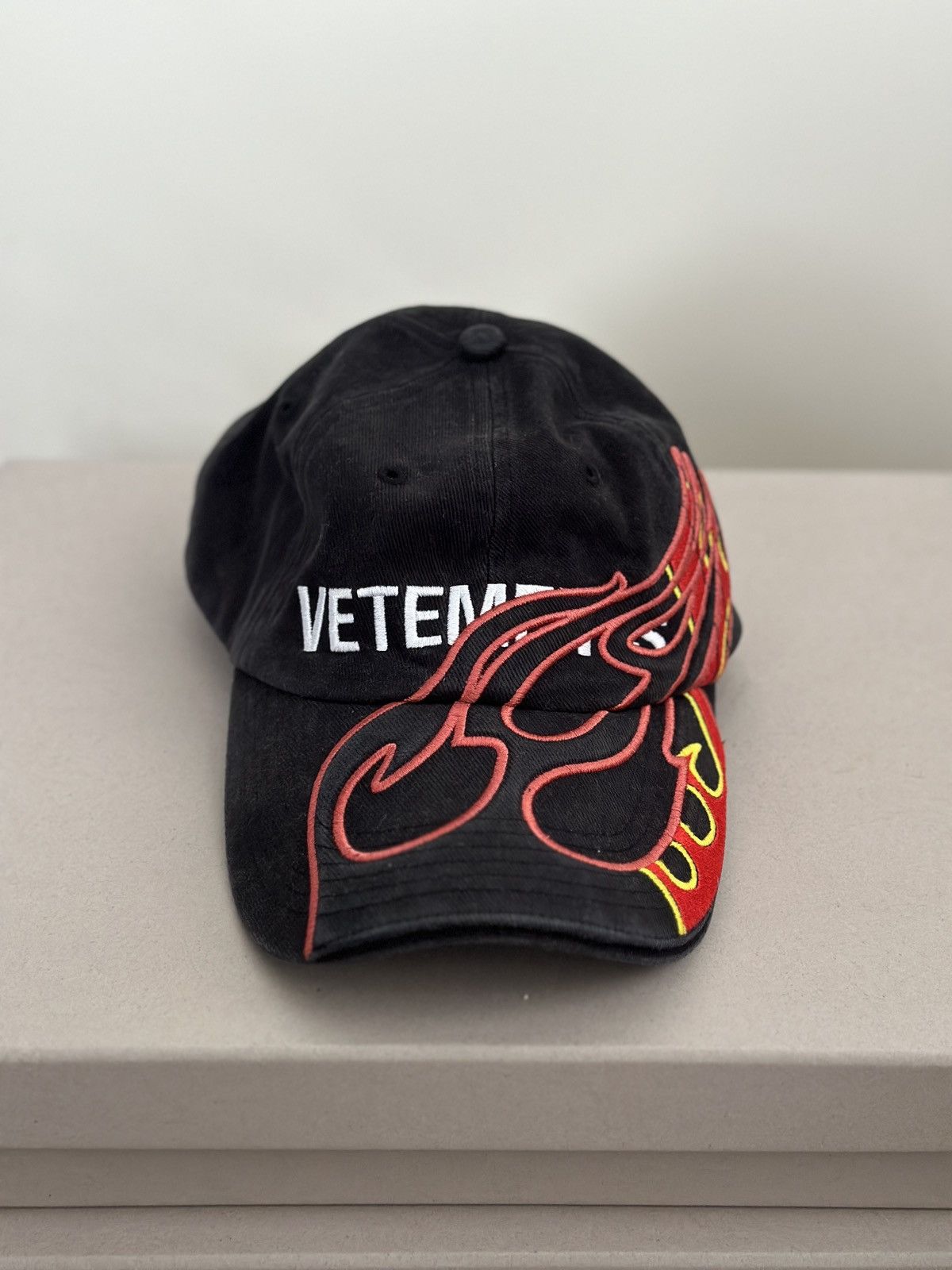 Reebok × Vetements Vetements Reebok Flame Cap | Grailed