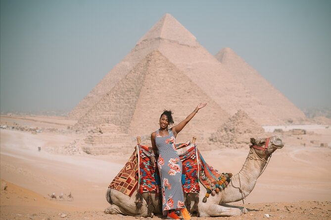 ギザのピラミッド、スフィンクス、ランチ、ラクダ＆ピラミッド内 2026