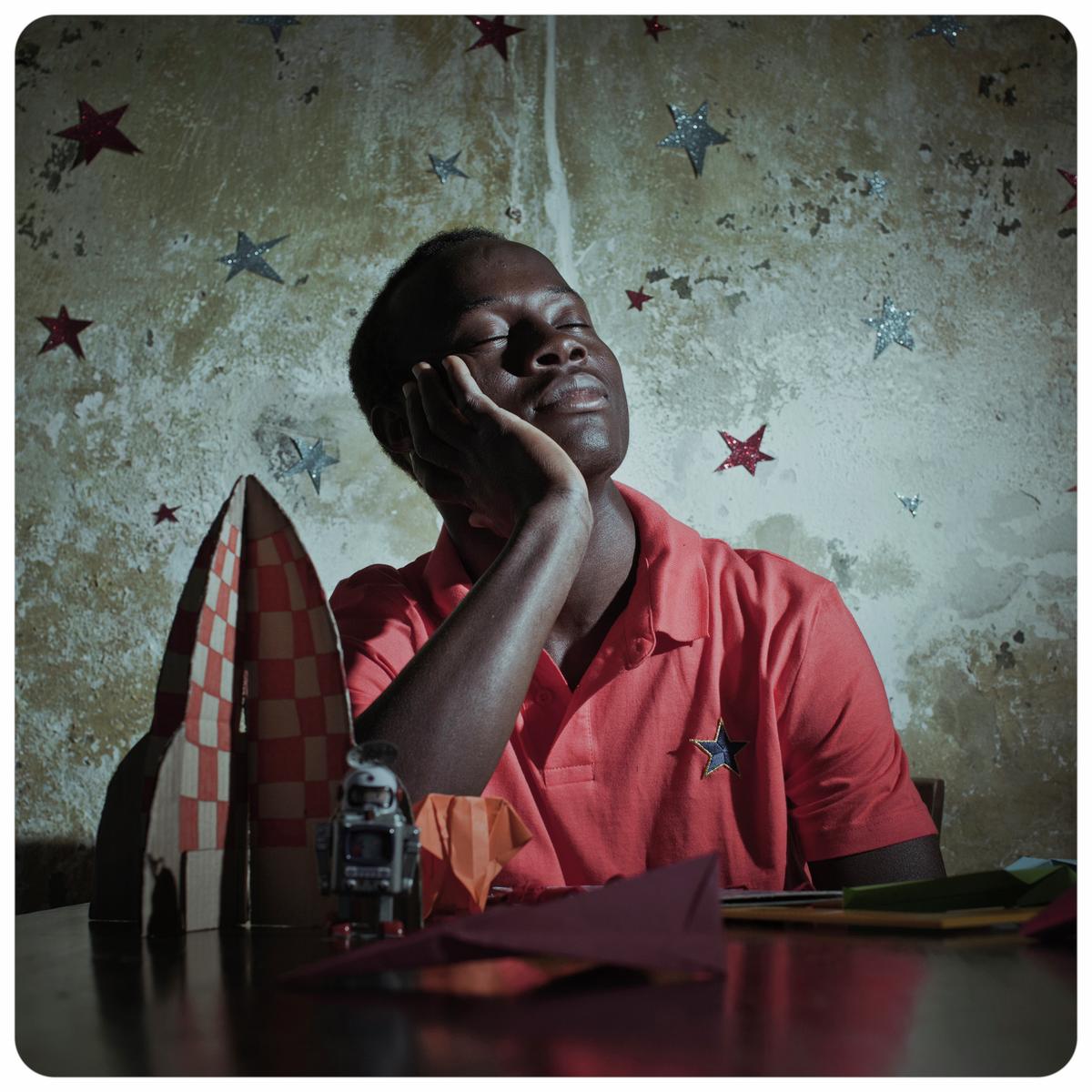 The Afronauts', Cristina de Middel, and assistants Cristina de