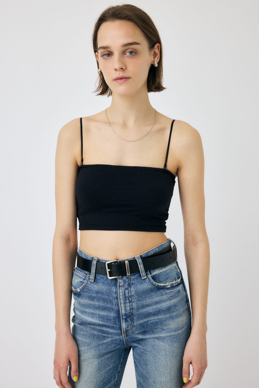 MOUSSY | 【ViVi掲載】SQUARE NECK PLAIN キャミソール (キャミソール