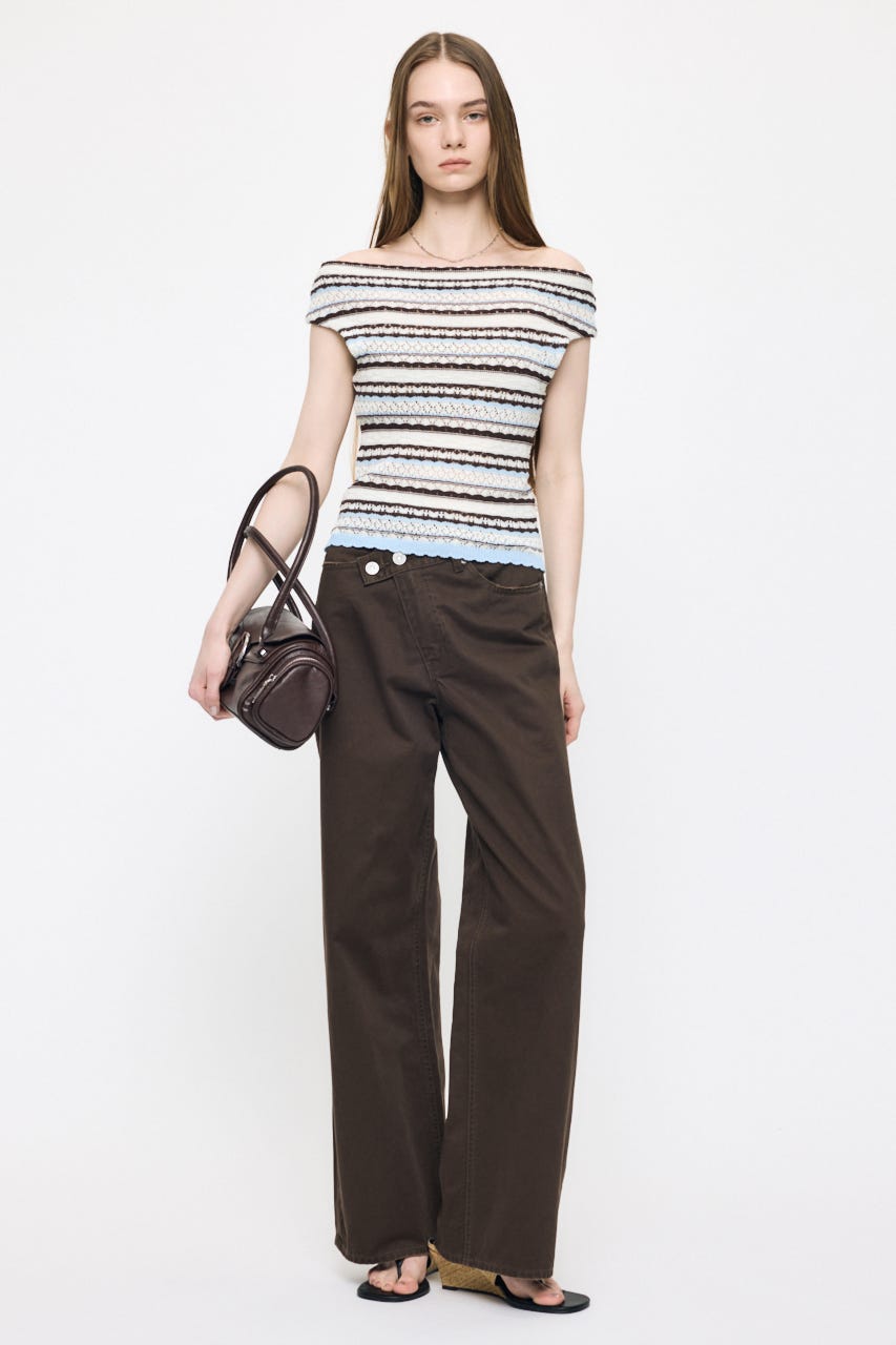 MOUSSY | CROSS CHINO WIDE STRAIGHT (ワイド ) |SHEL'TTER WEBSTORE