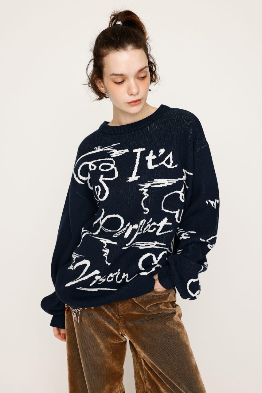 SLY | JQ LOGO MOTIF トップス (ニット ) |SHEL'TTER WEBSTORE