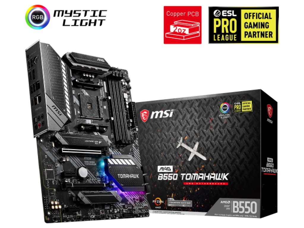 MSI MAG B550 TOMAHAWK AMD 500シリーズ Socket AM4対応 AMD B550