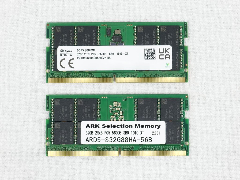 ARK ARD5-S64G88HB-56B-D「SKhynix Edition」 Ark Selection Memory