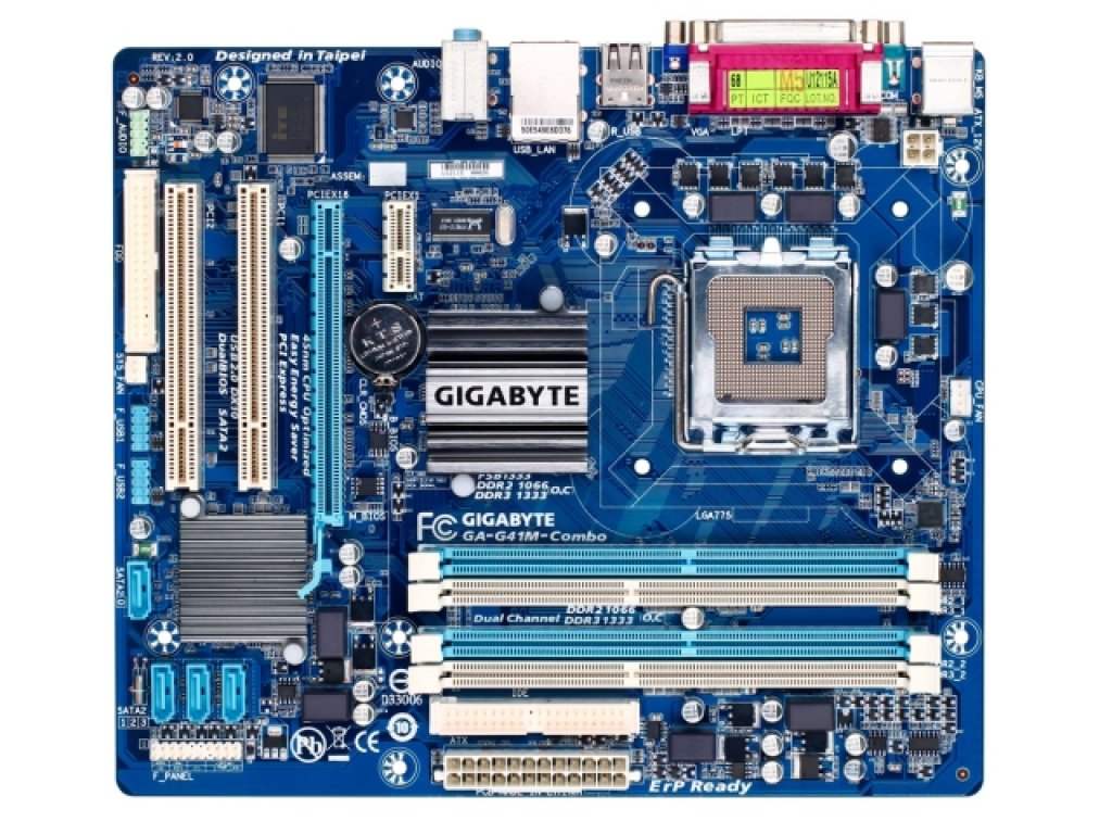 GIGABYTE GA-G41M-Combo REV2 インテル 4シリーズ LGA775対応 intel