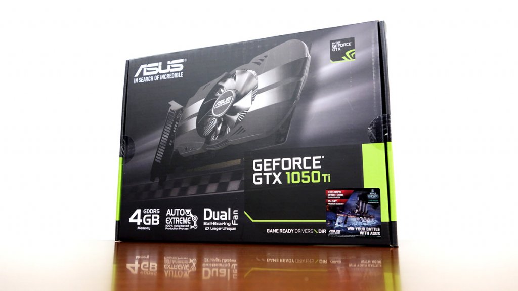 ASUSからベーシックな構成のGEFORCE GTX1050Ti搭載カード「PH