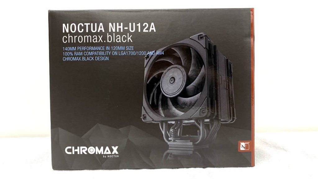 LGA1700対応、Noctuaの定番NH-U12AのフルBLACKモデル「NH-U12A chromax