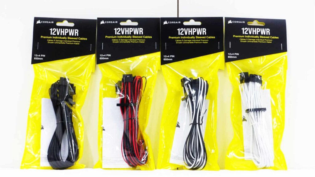 Corsairから3層メッシュパラコード採用のPCIe 5.0 12VHPWRスリーブ