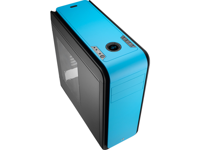 Aerocool DS 200 Window Blue DS 200 青 ATX対応 マルチファン