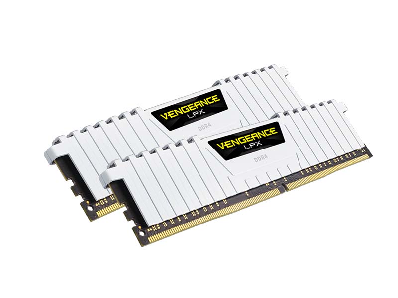 Corsair CMK16GX4M2D3000C16W Vengeance LPX 288pin DDR4-3000 CL16-20