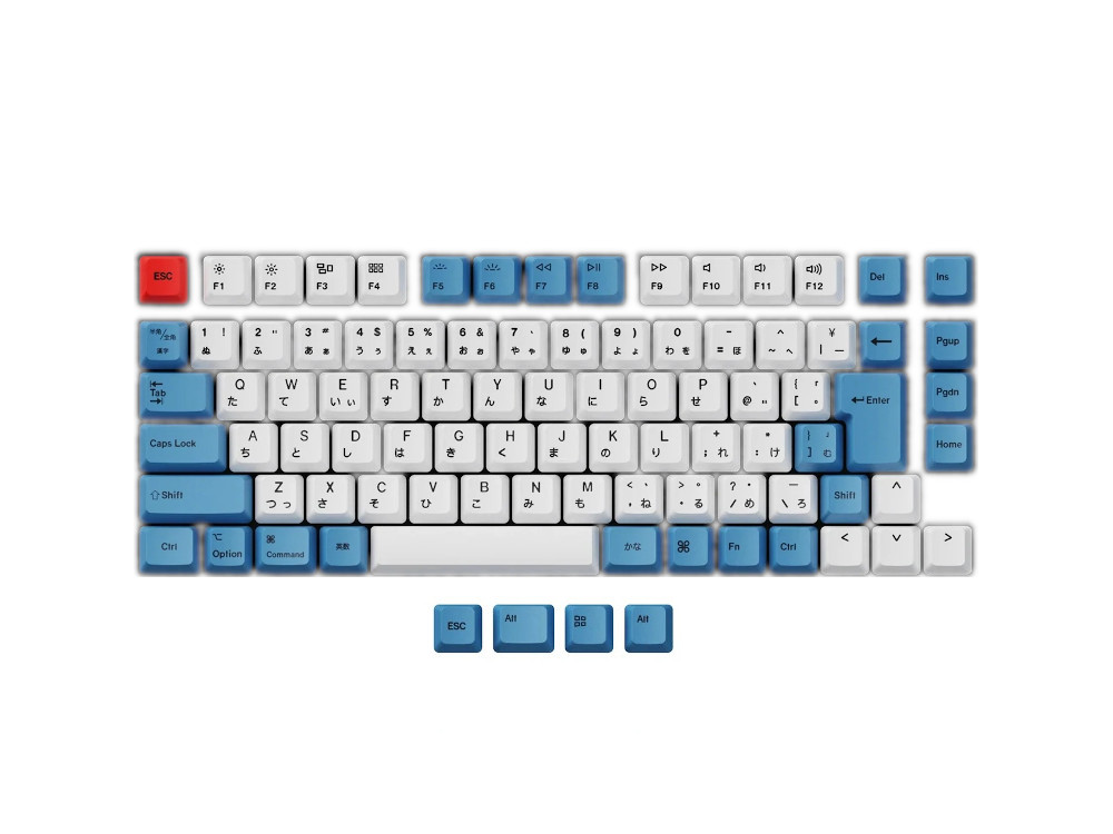 Keychron Keychron Q1 JIS配列用OEM Dye-Sub PBTキーキャップセット