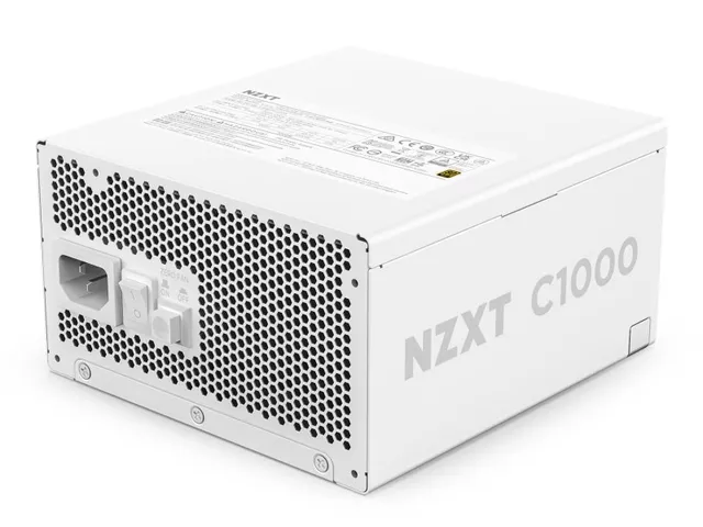 NZXT C1000 Gold ATX 3.1 White 1000 Watt 80 PLUS Gold Fully Modular