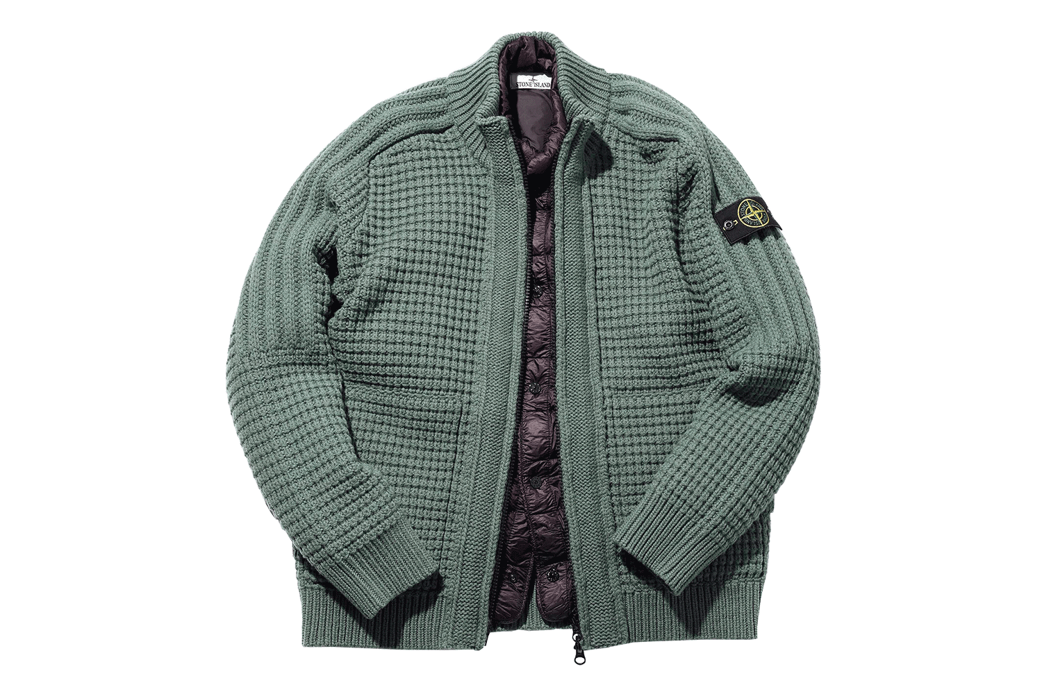 ストーンアイランド〉のニットブルゾン：GOOD THINGS 365 | ブルータス